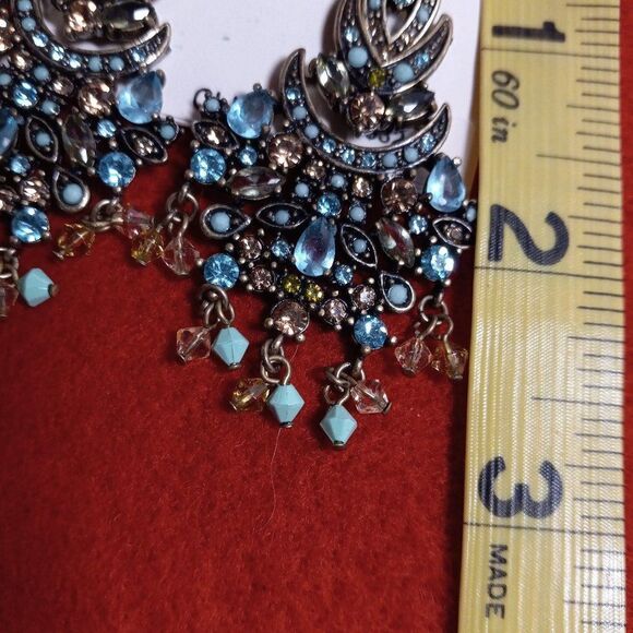 NWT Monet Clip Chandlier Earrings - Picture 3 of 6